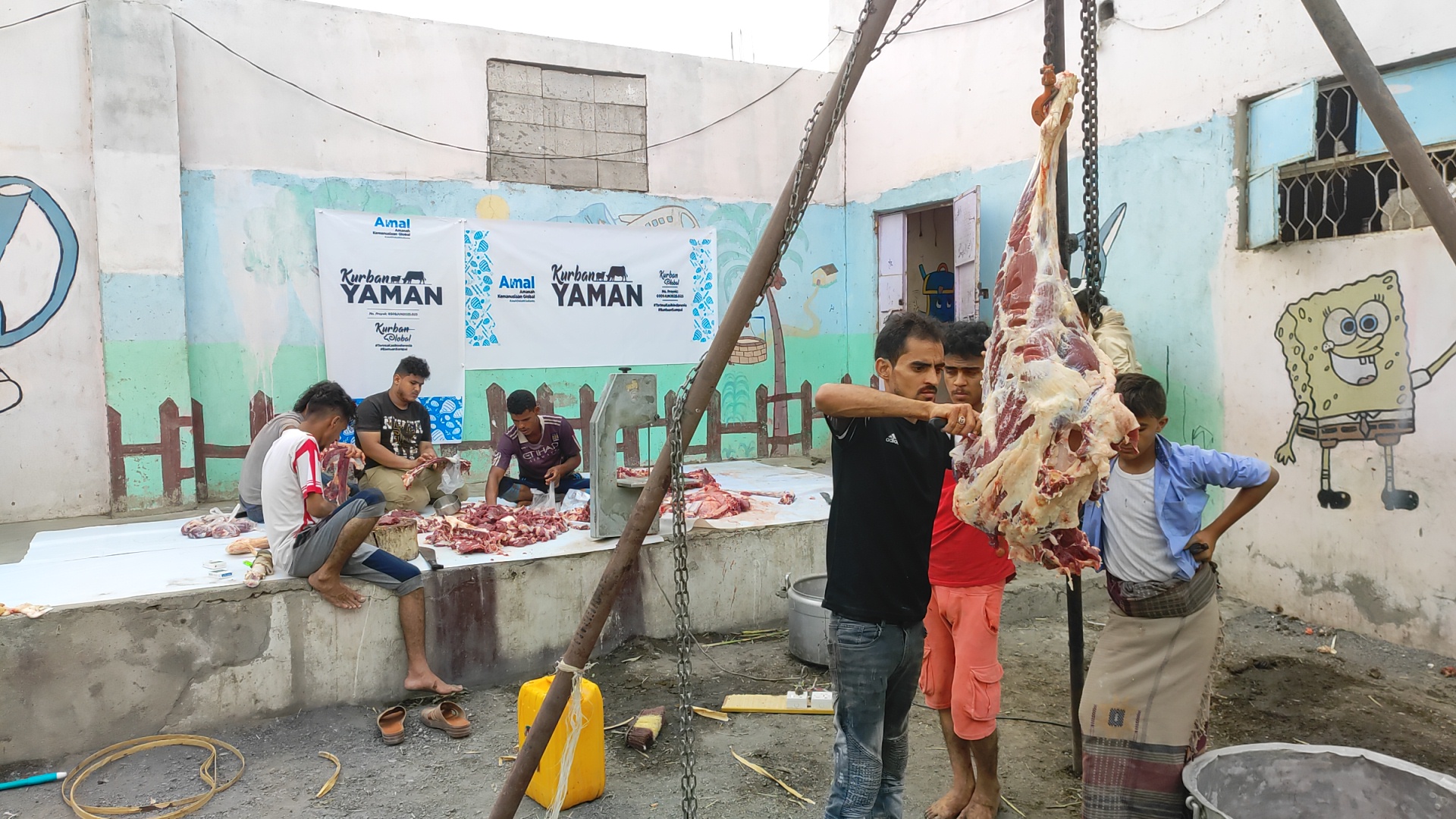 Yayasan AMAL Salurkan Kurban untuk 22.669 Penerima Manfaat di Palestina, Suriah, Uganda, Indonesia, dan Yaman