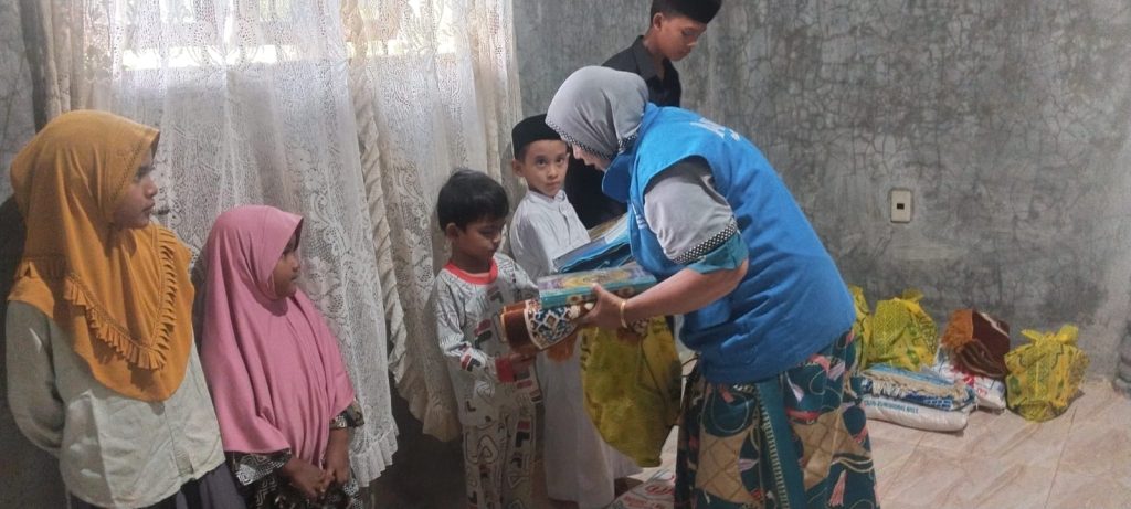 Paket Takjil Hingga Sembako, AMAL x Perwira Berbagi Kebahagiaan Ramadhan di Aceh