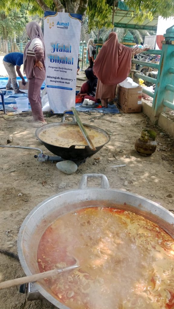 Hangat, AMAL Halal Bi Halal Bersama Warga Aceh Tamiang