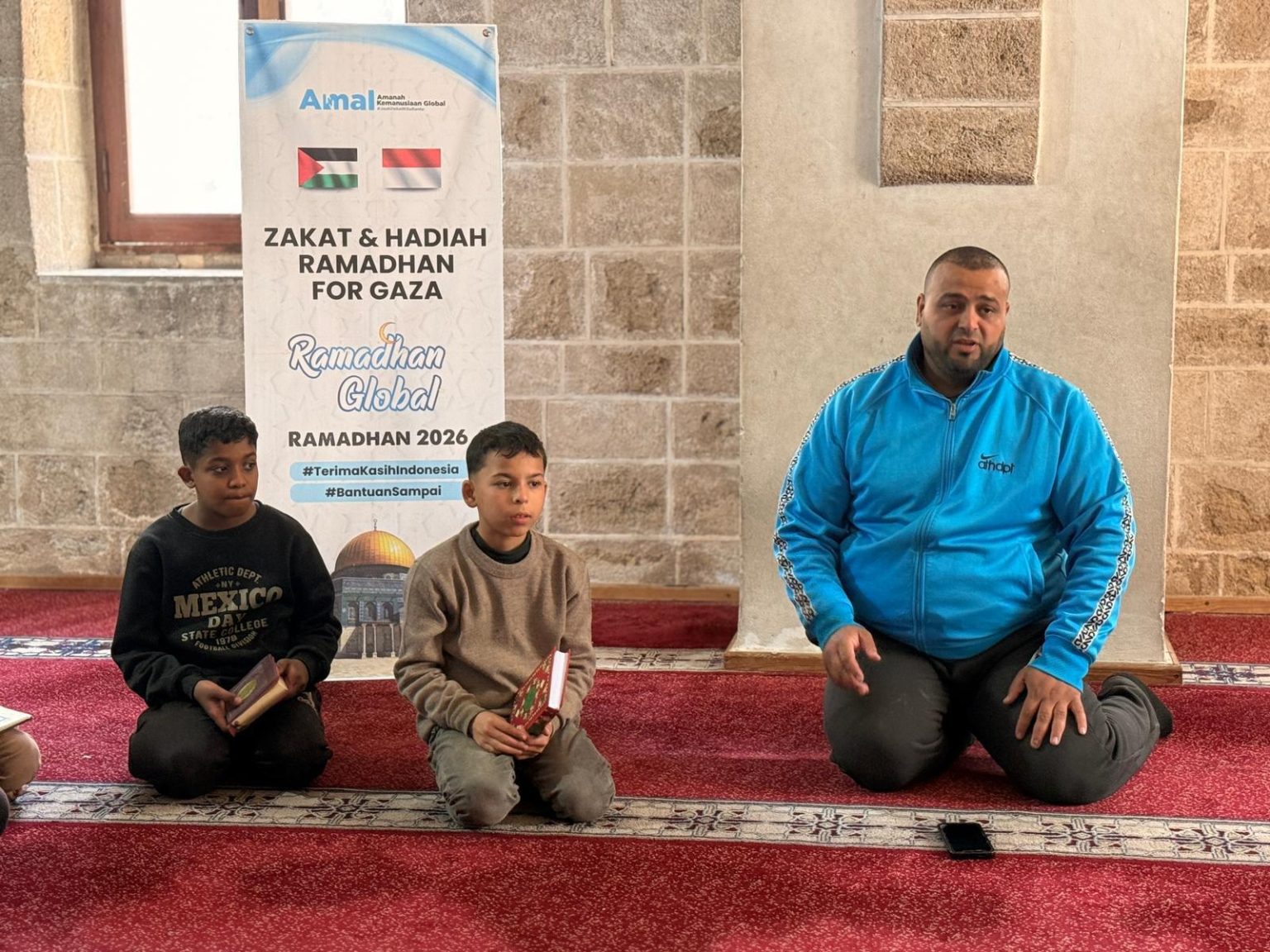 Yayasan AMAL Salurkan Zakat & Hadiah Ramadhan untuk Anak Yatim Dhuafa di Gaza